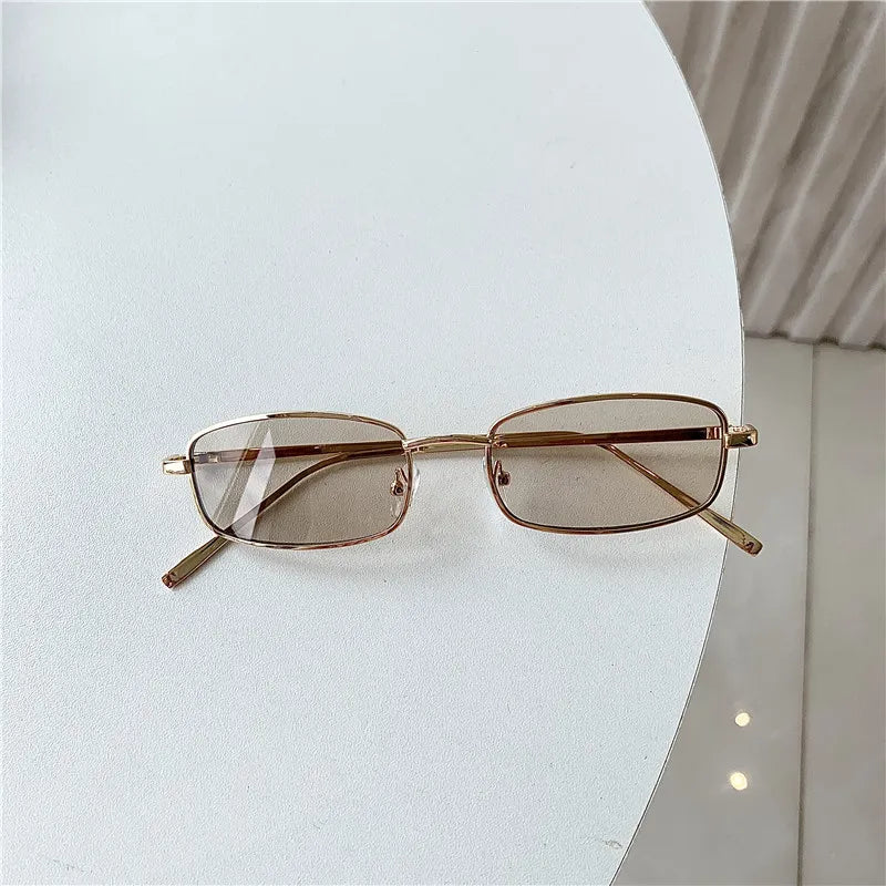 Small Frame Rectangular Sunglasses