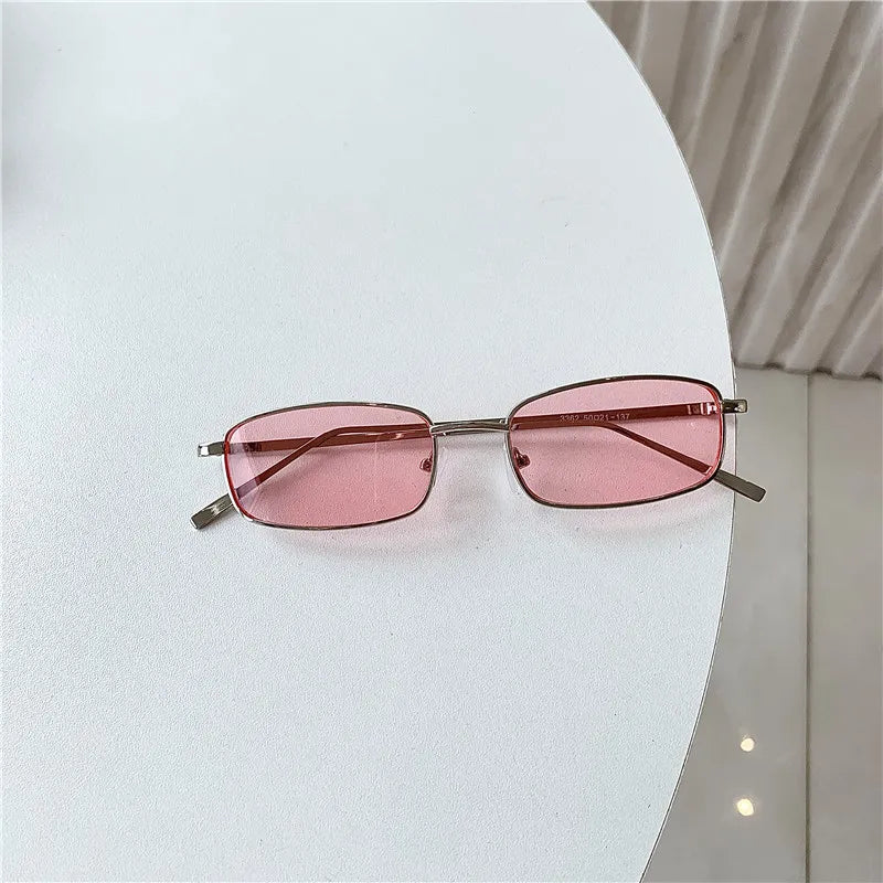 Small Frame Rectangular Sunglasses