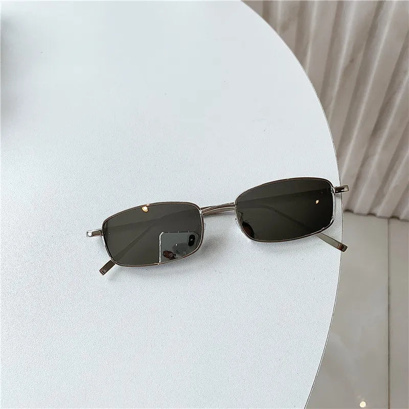 Small Frame Rectangular Sunglasses