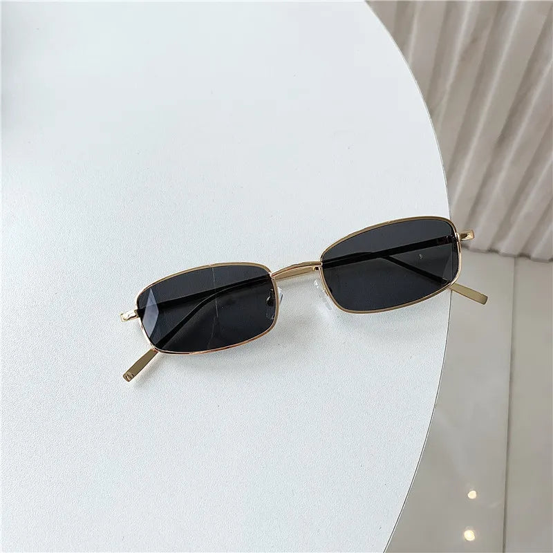 Small Frame Rectangular Sunglasses