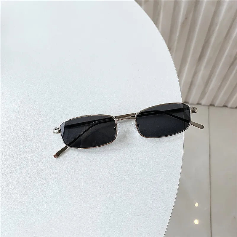 Small Frame Rectangular Sunglasses
